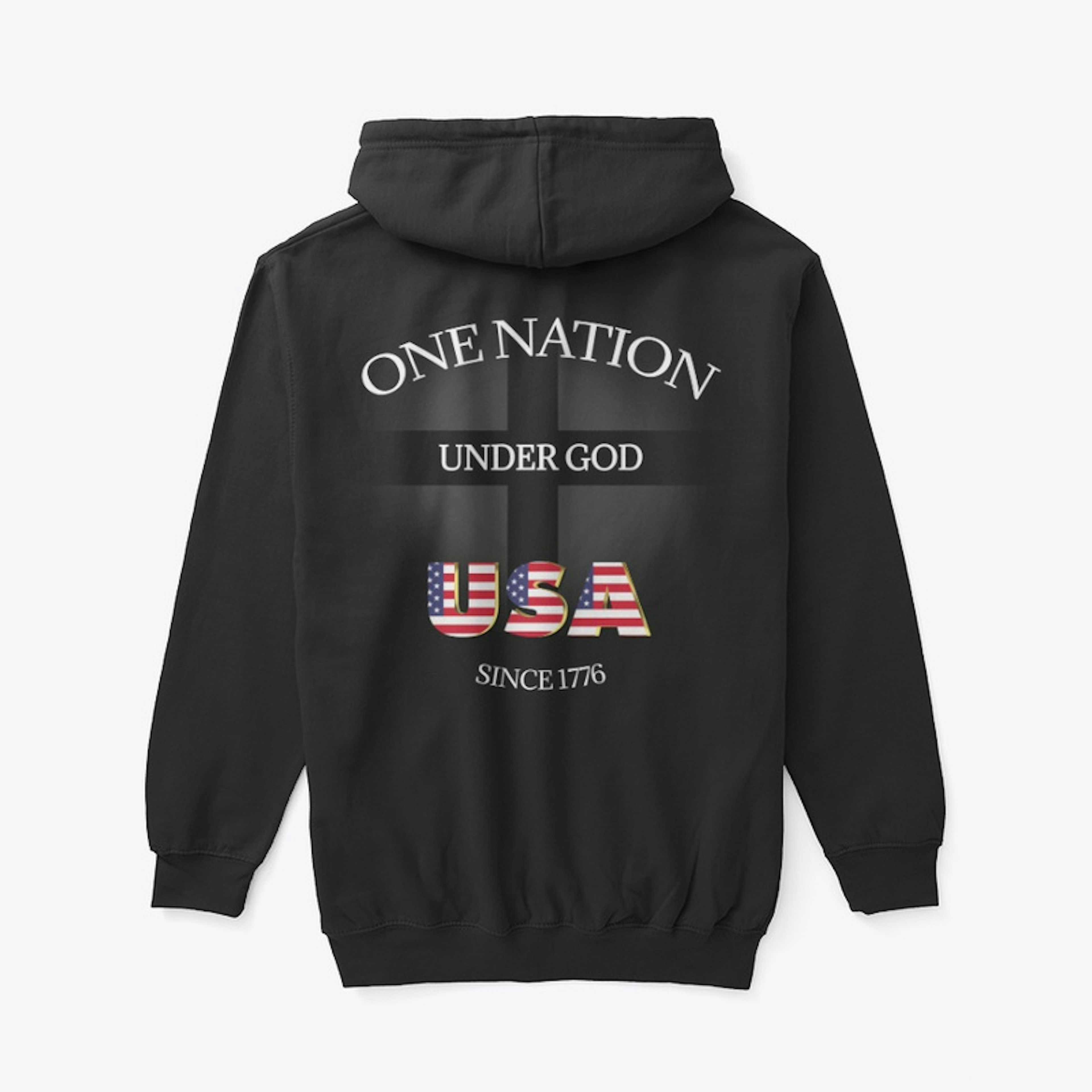 USA - ONE NATION Unisex Zip Hoodie