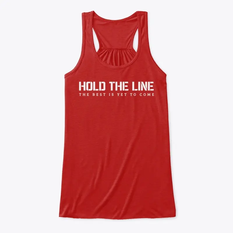 HOLD THE LINE Women's Flowy Tank Top