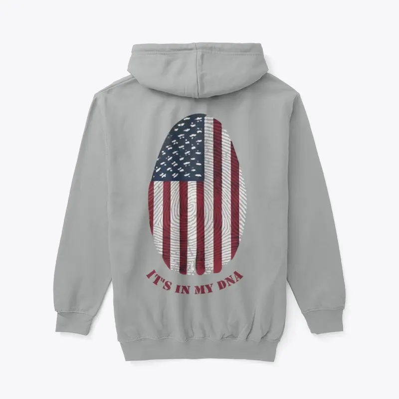 USA DNA UNISEX CLASSIC ZIP HOODIE