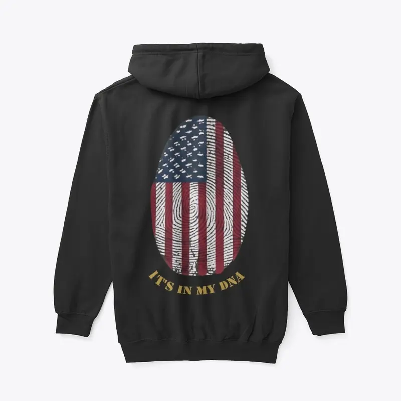 USA DNA UNISEX CLASSIC ZIP HOODIE 