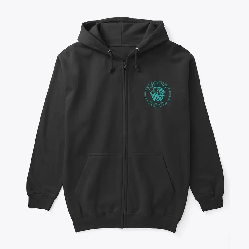 PURE BLOOD Unisex Zip Hoodie